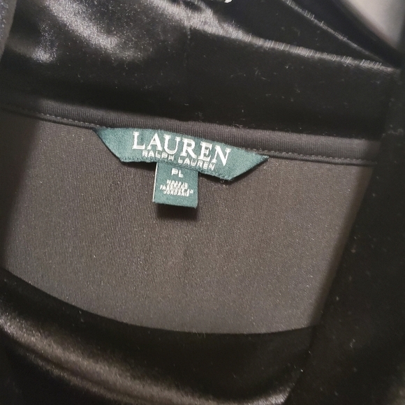 Lauren Ralph Lauren Crushed velvet top size PL - Picture 6 of 10